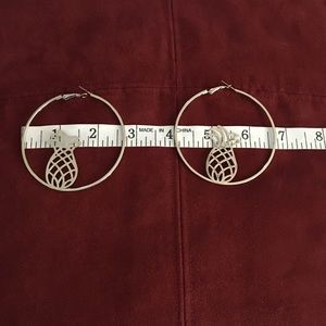 Gorgeous Pineapple 925 Silver Earring